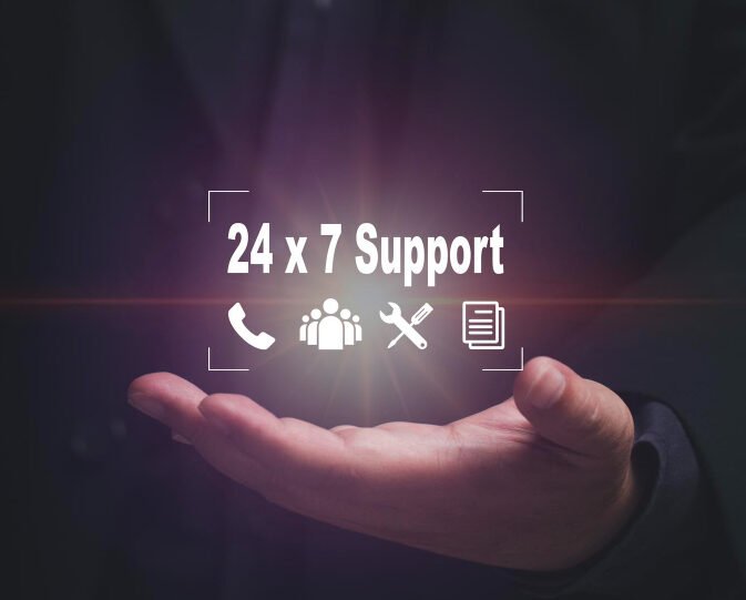 24/7 support